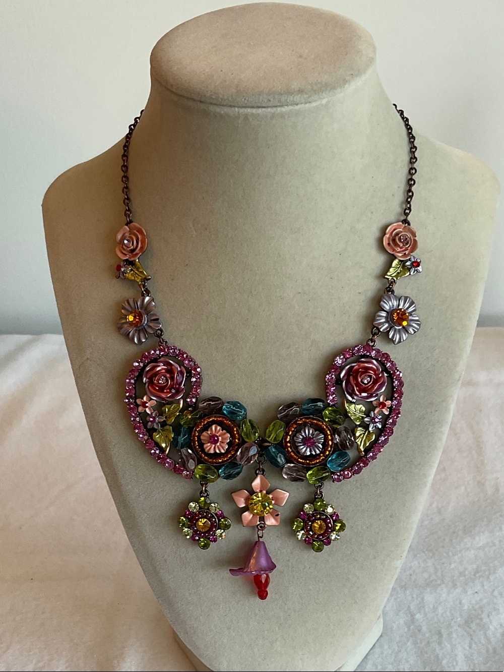 Floral Statement Necklace